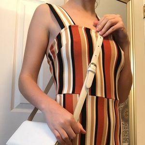 Urban Outfitters Striped Jumpsuit